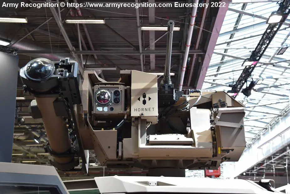 Arquus unveils Scarabee with MBDA Akeron antitank missiles and Michelin Tweels 925 002