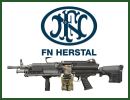 Belgium-based small arms manufacturer FN Herstal unveils the next generation FN MINIMI® Light Machine Gun in both 5.56mm and 7.62mm calibers during the MILIPOL exhibition in Paris (19 to 22 November 2013).