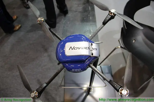 S90 drones Novadem EDEN Cluster defense industry Milipol 2015 Security exhibition Paris France 640 001