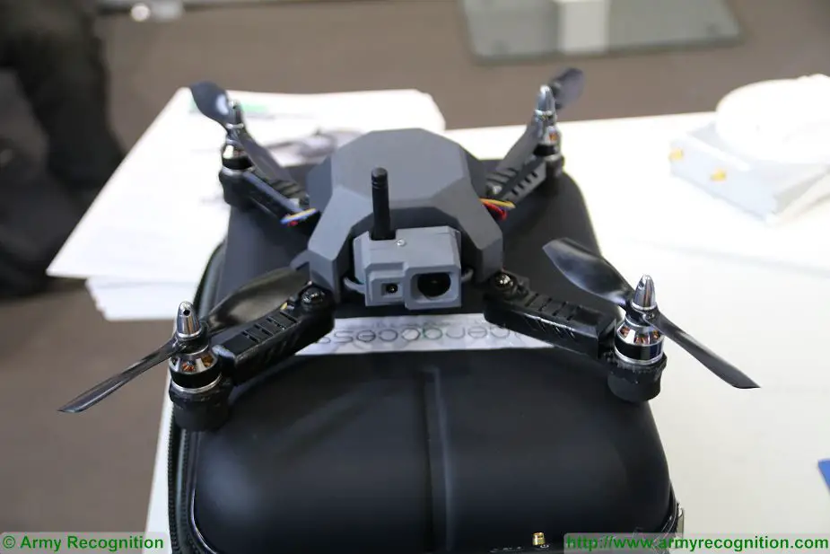Aeraccess from France unveils Hawkeye nano drone at Milipol Paris 2017 925 001