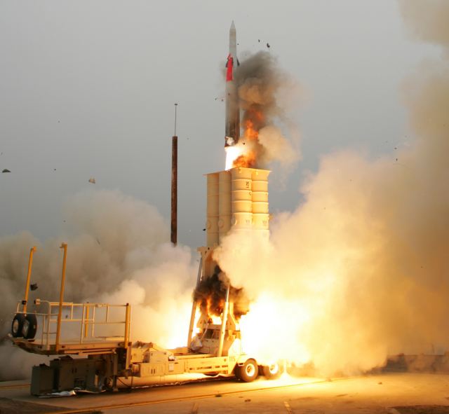 Air and missile defense systems are at the center stage of Israel’s aerospace and defense display at the 49th Paris Air Show. Following the operational success of the Iron Dome counter-rocket system, emphasis is given to active defense missile and air defense capabilities. On display are a new, mobile version of Iron Dome, and the Stunner interceptor, under development for David's Sling - Israel's next generation air and missile defense system.