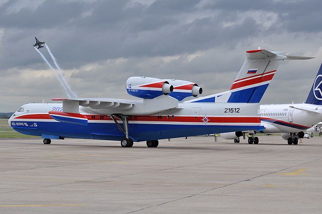 The Be-200 amphibian aircraft has earned an excellent reputation of the most efficient and capable airborne fire-fighter with devastating forest fires. It demonstrated its advanced capabilities for the first time abroad as early as in 2001. Since then it has been frequently used to fight fires in many countries, such as Italy, Greece, Indonesia, Portugal, Malaysia (Kalimantan), and others. 