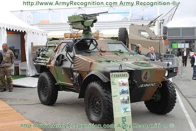 As major actor in the defence sector at the national and international level, the French Company Panhard exhibits at the Paris Air Show 2011 to present its range of armoured vehicles, and especially the latest development of its remote-controlled weapons turret WASP, now used in the French Army