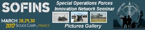 SOFINS 2017 TV Television news pictures photos images video Special Operations Forces Innovation Network Seminar Exhibition military equipment Camp Souge Military Base France French army