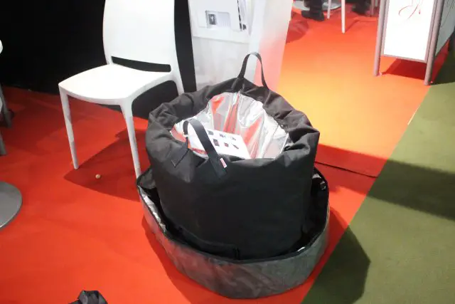 At Sofins 2017, the French Company Sema World presented its Ground Bomb Killer (GBK), a new innovative solution and effective anti-bomb bag. This equipment is design to provide protection and reduce the risk of injury in case of explosion of terrorist bomb or suspicious object.