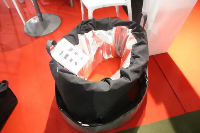 At Sofins 2017, the French Company Sema World presented its Ground Bomb Killer (GBK), a new innovative solution and effective anti-bomb bag. This equipment is design to provide protection and reduce the risk of injury in case of explosion of terrorist bomb or suspicious object.