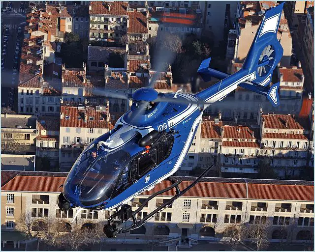 EC135 light utility helicopter technical data sheet specifications intelligence description information identification pictures photos images video France French Air Force aviation aerospace Eurocopter defence industry military technology