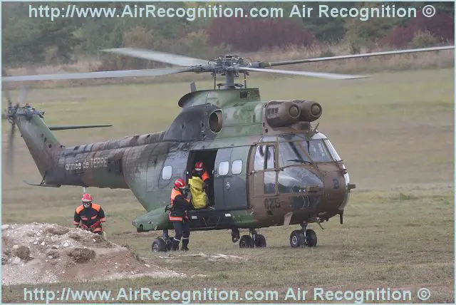 SA 330 Puma all-weather tactical transport helicopter data sheet specifications intelligence description information identification pictures photos images video France French Air Force aviation aerospace defence industry military technology