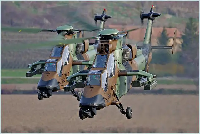 Tigre EC 665 Eurocopter multi-role attack helicopter data sheet specifications intelligence description information identification pictures photos images video France French Air Force aviation aerospace defence industry military technology