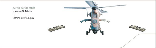 Tigre EC 665 Eurocopter multi-role attack helicopter data sheet specifications intelligence description information identification pictures photos images video France French Air Force aviation aerospace defence industry military technology
