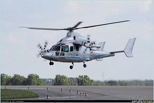 X3 Eurocopter demonstrator hybrid helicopter data sheet specifications intelligence description information identification pictures photos images video France French Air Force aviation aerospace defence industry military technology