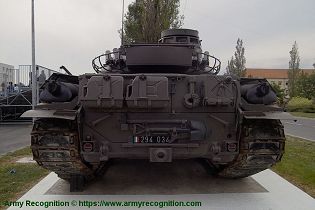 AMX 30 MBT main battle tank France French army defense industry rear view 002