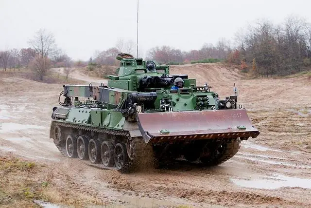 The Nexter Group delivers the 42nd Upgraded Engineering corps armored vehicle (EBG-VAL) to the School of Military Engineering in Angers, thus concluding the program to upgrade the EBG-F1 (initial version) and Pyrotechnic anti-tank mine clearing systems (SDPMAC), driven by the French Army Procurement Agency (DGA). 