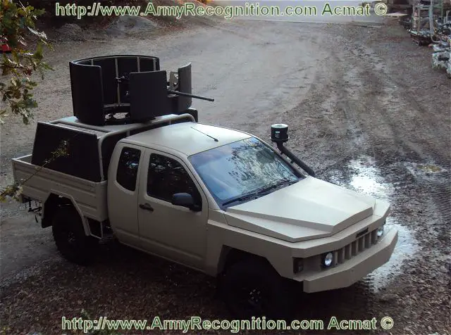 ALTV Check Point light protected firing post technical data sheet specifications information description intelligence pictures photos images video Acmat France French Defence Industry