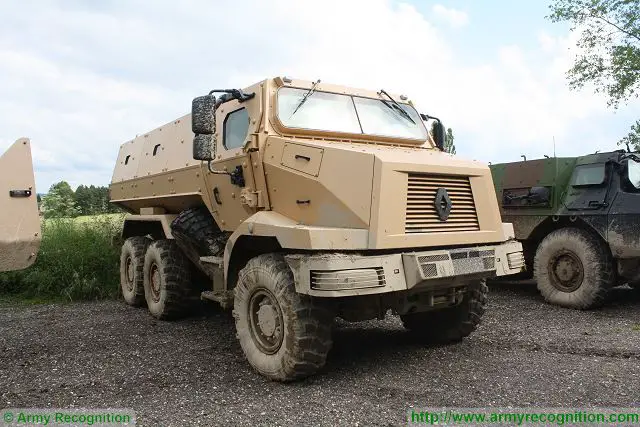 Higuard 6x6 MRAP Mine-Resistant Ambush Protected vehicle technical data ...