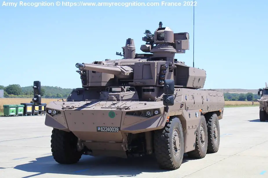 Jaguar EBRC 6x6 Reconnaissance and Combat Armoured Vehicle France French army defense industry 925 001