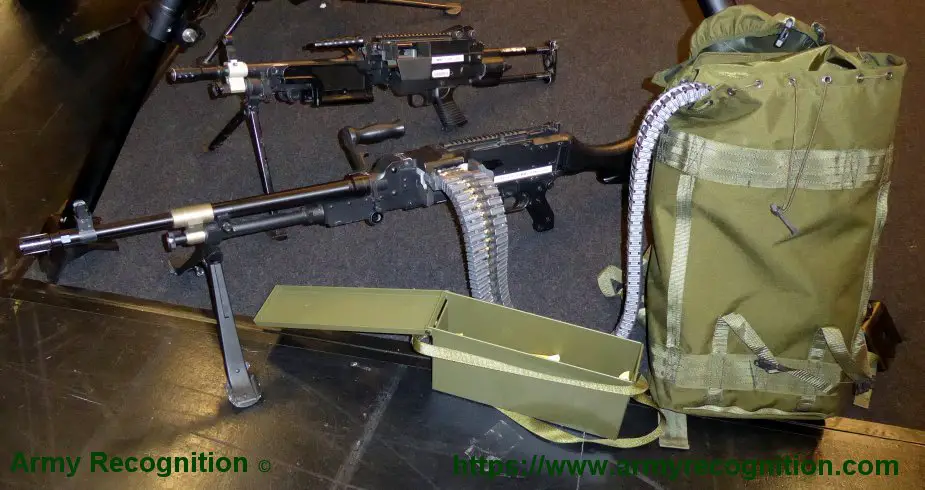 Swedish Ordnance ammunition box 250 500 rounds for machine gun