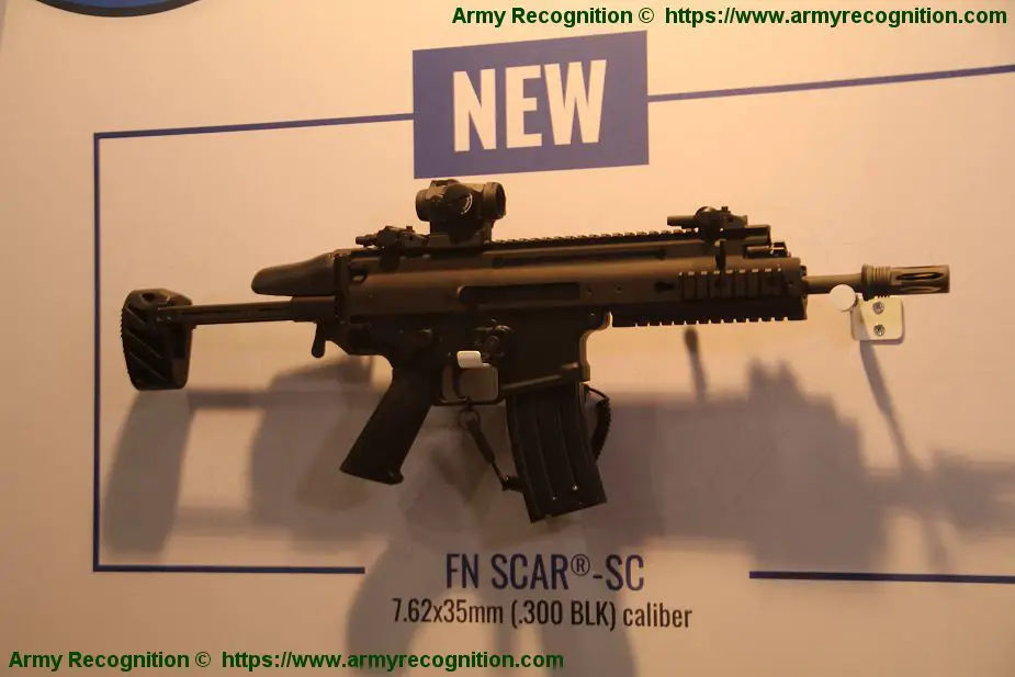 New FN SCAR SC Subcompact Carbine in 7 62x35mm 300 BLK Enforce TAC 2019 925 001