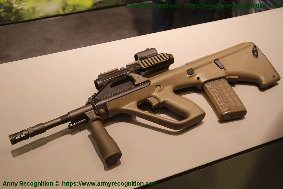 Steyr third generation of bullpup assault rifle AUG A3 Enforce TAC 2019 925 001
