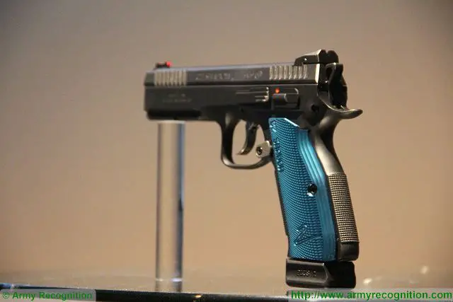 Friday, March 4, 2016, during a press conference at IWA 2016, the International trade fair of hunting and security equipment, the Czech Company CZ manufacturer and distributor of firearms has unveiled its new CZ SHADOW 2 9x19mm caliber pistol which is the next generation of today's legendary CZ 75 SP-01 Shadow.