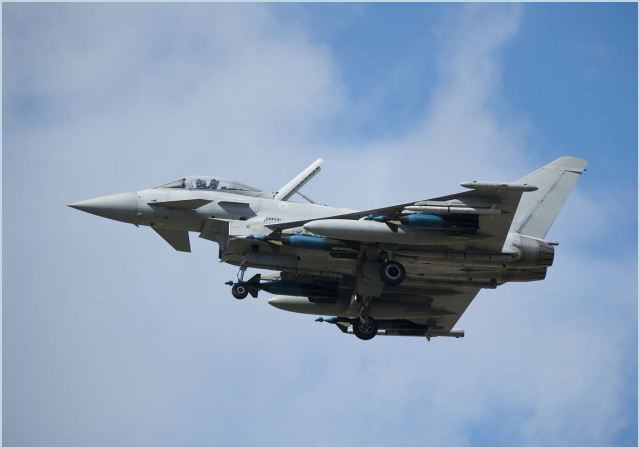 Eurofighter Typhoon multirole fighter aircraft technical data sheet specifications intelligence description information identification pictures photos images video Germany German Air Force defence industry military technology