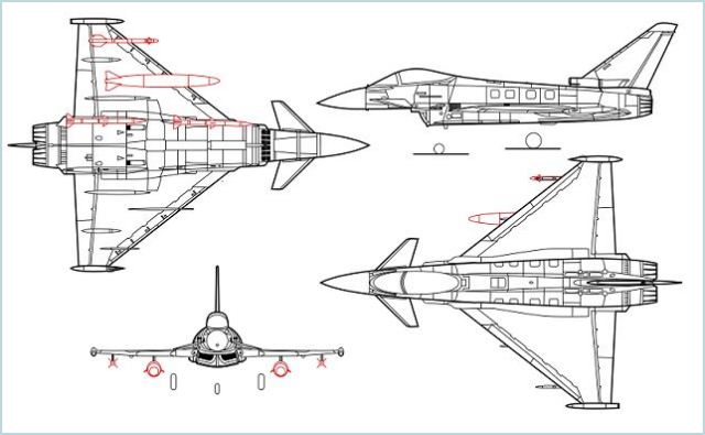 Eurofighter Typhoon multirole fighter aircraft technical data sheet specifications intelligence description information identification pictures photos images video Germany German Air Force defence industry military technology