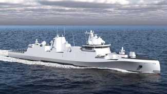 Rheinmetall GMF 140 (Guided Missile Frigate) 325 2