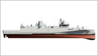 Rheinmetall GMF 140 (Guided Missile Frigate) 325 3