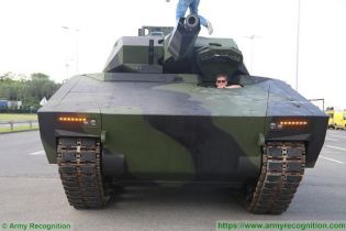 KF41 Lynx IFV tracked armored Infantry Fighting Vehicle Rheinmetall Defence German Germany industry front view 001