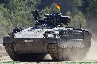 Marder 1A3 IFV tracked armoured Infantry Fighting Vehicle technical data sheet specifications pictures video information description intelligence identification Rheinmetall Germany German army defense industry army military technology 