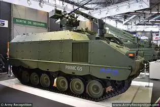 PMMC G5 FFG Protected Mission Module Carrier tracked armoured technical data sheet specifications information description intelligence pictures photos images identification Germany German army defense industry army military technology 