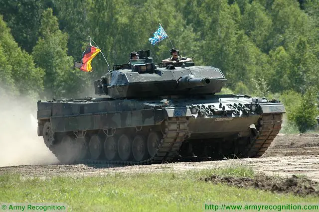 Leopard 2A5 main battle tank German Germany KMW military equipment defense industry 640 003