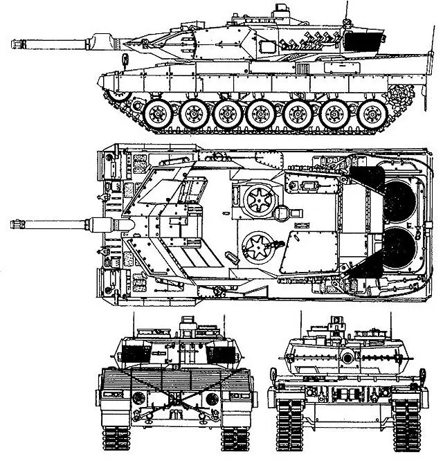 Leopard 2a5 Mbt Main Battle Tank Data Pictures Video