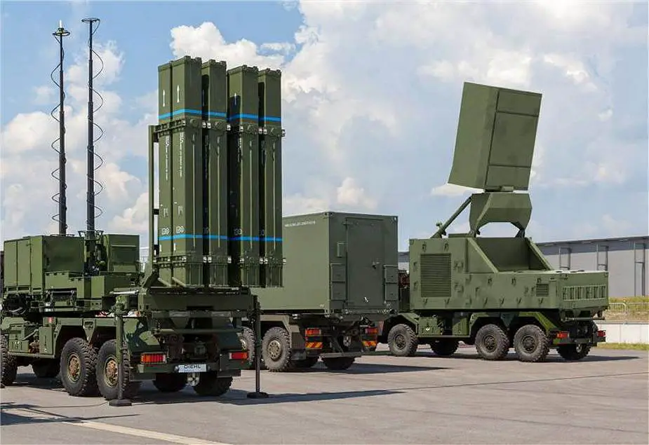 IRIS T SL Surface to Air Defense Missile System Germany Diehl Defence 925 001