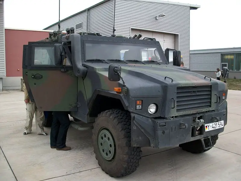German Eagle IV wheeled armoured personnel carrier