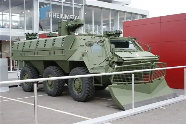 Late 2001, German Company Rheinmetall Landsysteme has designed a new version of the Fuchs under the name of Fuchs 2. The all-welded steel armour hull provides the occupants with protection from 7.62 mm armour piercing attack. The Fuchs 2 can be also fitted with armour kit to provide protection against 12.7 and 14.5 mm armour-piercing attack, artillery fragments and mines.