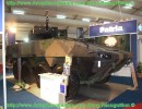 At Defendory 2008, the Finnish company Patria showed a new version of the Patria AMV, armed with a turret made by the German Company Rheinmetall. The MTS LANCE turret is equipped with a Rheinmetall Defence MK 30-2/ABM automatic cannon, which provides the capability to fire air-burst ammunition, enables the successful engagement of the entire target range. In addition, the MTS LANCE fire control system will be equipped with a video tracking system. This will dramatically improve the engagement of small and fast moving targets such as combat helicopters and UAV. The MTS LANCE offers a modular ballistic protection system consisting of a basic turret structure of welded armor steel plates, add-on-armour elements and additional liner elements covering the turret's inner surface. The modular ballistic armour structure can be adapted to different customer requirements and offers further growth potential regarding the ballistic protection level. 