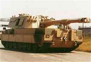 Palmaria 155 mm self-propelled howitzer technical data sheet specifications description information pictures photos images identification intelligence Italy Italian Defence Industry Oto Melara Oto- Breda