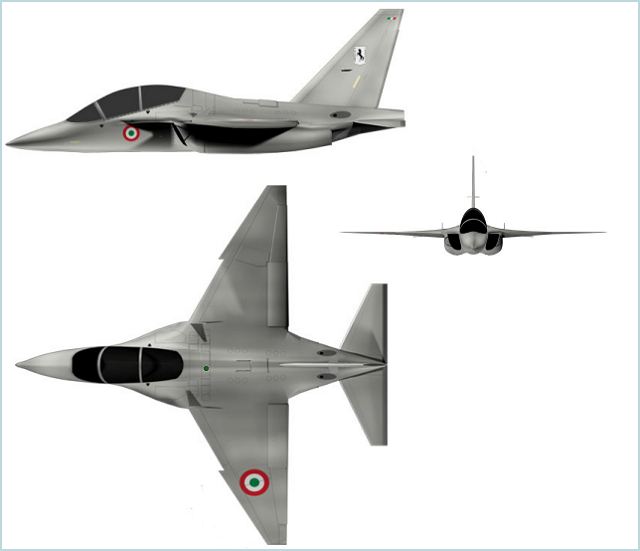 M-346 trainer aircraft technical data sheet specifications intelligence description information identification pictures photos images video Italy Italian Air Force Alenia Aermacchi aviation aerospace defence industry technology