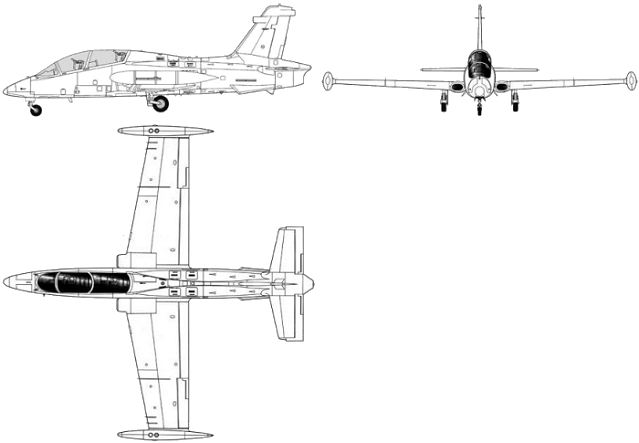 MB-339 advanced trainer light attack aircraft technical data sheet specifications intelligence description information identification pictures photos images video Italy Italian Air Force Alenia Aermacchi aviation aerospace defence industry technology