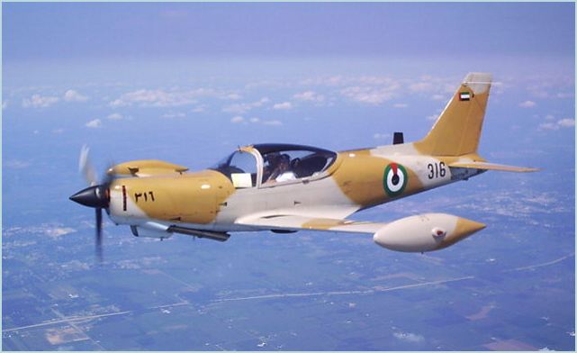 SF260TP turboprop basic military trainer aircraft