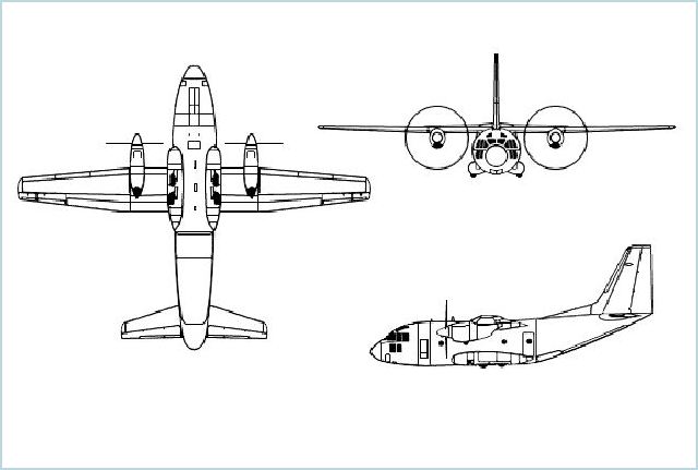 C-27J Spartan military transport aircraft technical data sheet specifications intelligence description information identification pictures photos images video Italy Italian Air Force defence industry technology