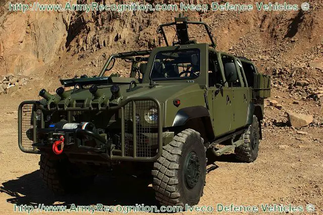 LMV Special Forces vehicle 2011 Iveco technical data sheet specifications description information pictures photos images identification intelligence Italy Italian Defence Industry military technology