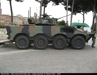 Centauro AIFV VBM Freccia armoured infantry fighting vehicle technical data sheet specifications description information pictures photos images identification intelligence Italy Italian IVECO Defence Vehicles OTO Melara Defence Industry military technology