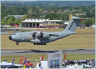 A-400M airbus military transport aircraft technical data sheet specifications intelligence description information identification pictures photos images video Spain Spanish Air Force defence industry technology