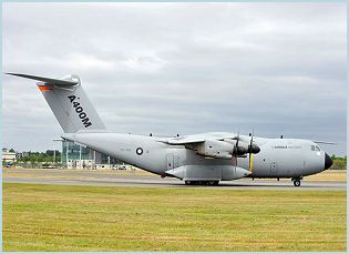 A-400M airbus military transport aircraft technical data sheet specifications intelligence description information identification pictures photos images video Spain Spanish Air Force defence industry technology