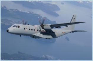 C-295 C295 military transport aircraft technical data sheet specifications intelligence description information identification pictures photos images video Spain Spanish Air Force defence industry technology