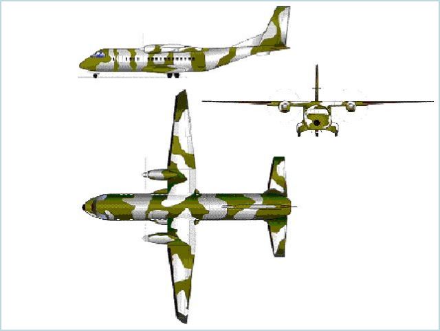 C-295 C295 military transport aircraft technical data sheet specifications intelligence description information identification pictures photos images video Spain Spanish Air Force defence industry technology
