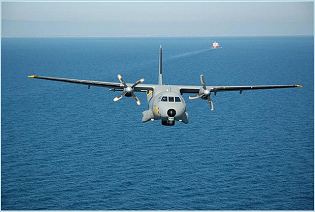 CN-235 Medium range military transport aircraft technical data sheet specifications intelligence description information identification pictures photos images video Spain Spanish Air Force aviation defence industry technology
