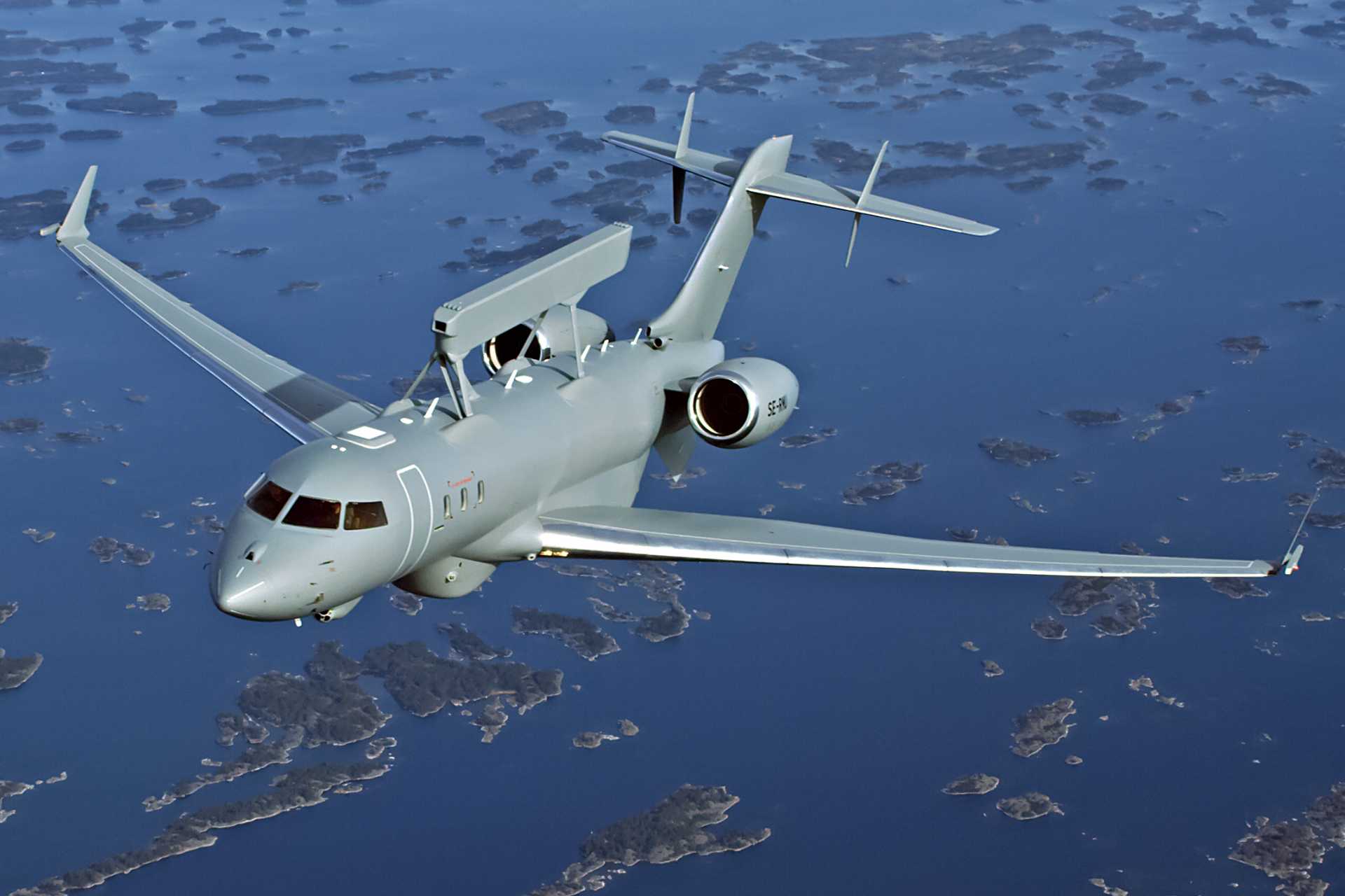 GlobalEye AEW&C aircraft airborne early warning and control aircraft SAAB specifications, technical review technical data review fact sheet pictures video